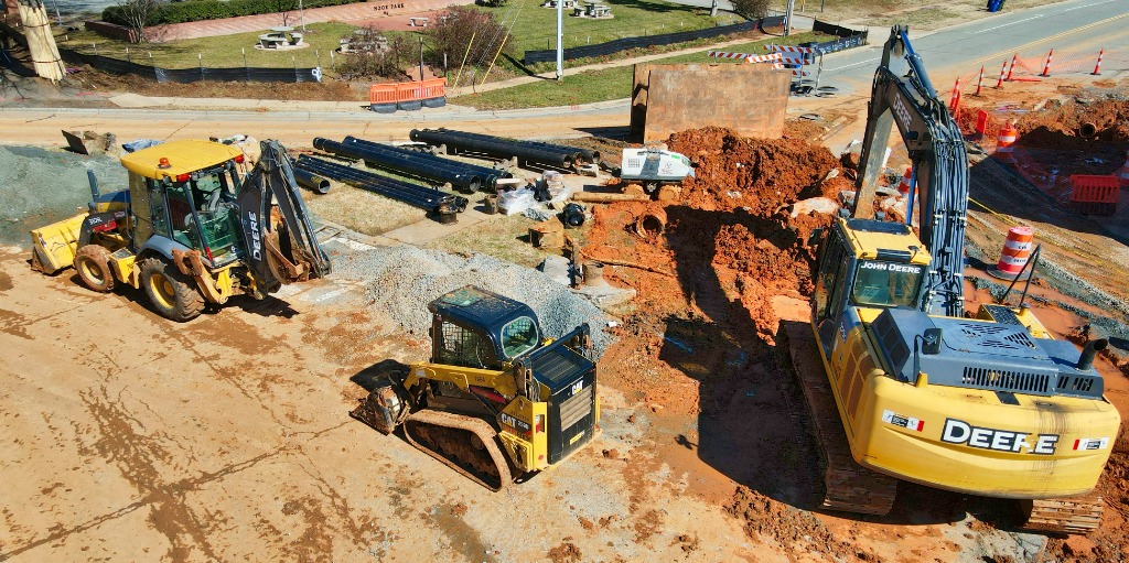 Infrastructure services and construction coordination by Omega Infram